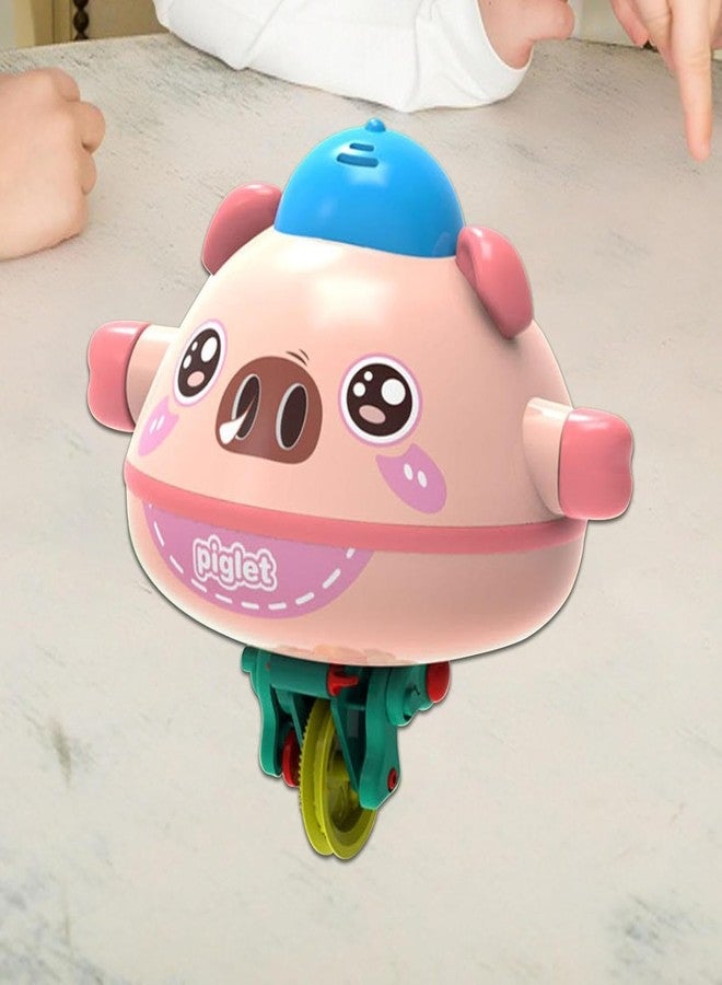 AASMUDRAT Robot Balance Walking Wire Animal Toy Cute Balanced Animal Toy for Gift Kids Pink Piggy Developmental Baby Toys Toys for Baby - Image 2